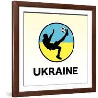 Ukraine Soccer-null-Framed Giclee Print