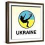 Ukraine Soccer-null-Framed Giclee Print