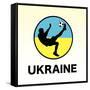 Ukraine Soccer-null-Framed Stretched Canvas