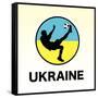 Ukraine Soccer-null-Framed Stretched Canvas