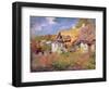 Ukrainian Cottages, 1906-Petr Levchenko-Framed Premium Giclee Print