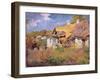 Ukrainian Cottages, 1906-Petr Levchenko-Framed Giclee Print