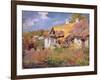 Ukrainian Cottages, 1906-Petr Levchenko-Framed Giclee Print