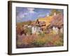 Ukrainian Cottages, 1906-Petr Levchenko-Framed Giclee Print