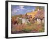 Ukrainian Cottages, 1906-Petr Levchenko-Framed Giclee Print