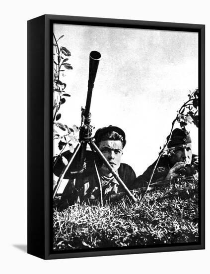 Ukrainian Serving with the German Army, Russian Front, 1941-1944-null-Framed Stretched Canvas