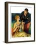 "Ukulele Baby,"November 19, 1927-Bradshaw Crandall-Framed Giclee Print