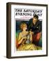 "Ukulele Baby," Saturday Evening Post Cover, November 19, 1927-Bradshaw Crandall-Framed Giclee Print