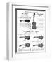 Ukulele, Wurlitzer-null-Framed Art Print