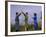 Ulan Bator, Family Competing in an Archery Competition at the National Day Celebrations, Mongolia-Paul Harris-Framed Photographic Print