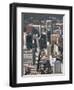 Ulchiro Central Business District, Seoul, South Korea-Waltham Tony-Framed Photographic Print