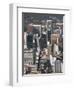 Ulchiro Central Business District, Seoul, South Korea-Waltham Tony-Framed Photographic Print