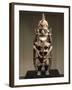 Uli, Wood Carving, Height 150 Cm, New Ireland, Papua New Guinea, 18th-19th Century-null-Framed Giclee Print