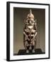 Uli, Wood Carving, Height 150 Cm, New Ireland, Papua New Guinea, 18th-19th Century-null-Framed Giclee Print