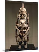 Uli, Wood Carving, Height 150 Cm, New Ireland, Papua New Guinea, 18th-19th Century-null-Mounted Giclee Print