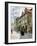 Ulice K Mostu, Mala Strana, Prague, Illustration from Stara Praha-Vaclav Jansa-Framed Giclee Print