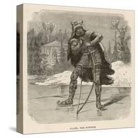 Uller the Bowman, God of Winter and Archery-null-Stretched Canvas