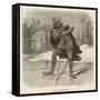 Uller the Bowman, God of Winter and Archery-null-Framed Stretched Canvas