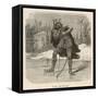 Uller the Bowman, God of Winter and Archery-null-Framed Stretched Canvas