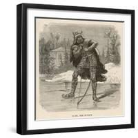 Uller the Bowman, God of Winter and Archery-null-Framed Art Print