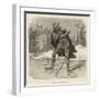 Uller the Bowman, God of Winter and Archery-null-Framed Art Print