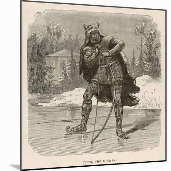 Uller the Bowman, God of Winter and Archery-null-Mounted Art Print