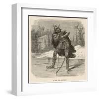 Uller the Bowman, God of Winter and Archery-null-Framed Art Print