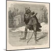 Uller the Bowman, God of Winter and Archery-null-Mounted Art Print