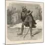 Uller the Bowman, God of Winter and Archery-null-Mounted Art Print