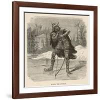 Uller the Bowman, God of Winter and Archery-null-Framed Art Print