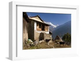 Ulleri Village, 2080 Metres, Annapurna Himal, Nepal, Himalayas, Asia-Ben Pipe-Framed Photographic Print