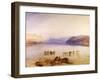 Ullswater, Cumberland, C.1835-J. M. W. Turner-Framed Giclee Print