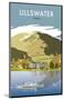 Ullswater - Dave Thompson Contemporary Travel Print-Dave Thompson-Mounted Giclee Print