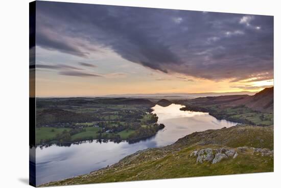 Ullswater in the Lake District National Park, Cumbria, England, United Kingdom, Europe-Julian Elliott-Stretched Canvas