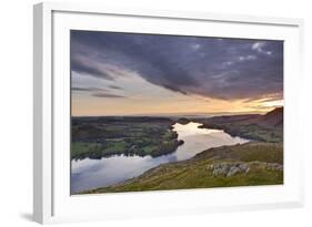 Ullswater in the Lake District National Park, Cumbria, England, United Kingdom, Europe-Julian Elliott-Framed Photographic Print