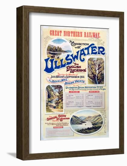 Ullswater Information-null-Framed Art Print