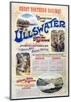 Ullswater Information-null-Mounted Art Print