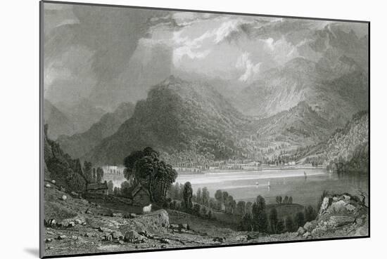 Ullswater, Lake District-Thomas Allom-Mounted Art Print