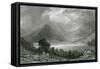 Ullswater, Lake District-Thomas Allom-Framed Stretched Canvas