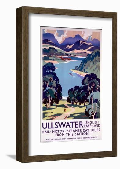 Ullswater Lakes-null-Framed Art Print