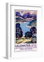 Ullswater Lakes-null-Framed Art Print