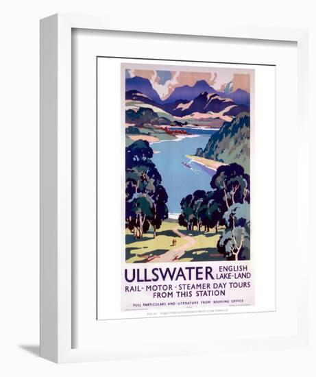Ullswater Lakes-null-Framed Art Print