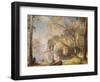 Ullswater, Silver and Gold, 1917-Sir David Murray-Framed Giclee Print