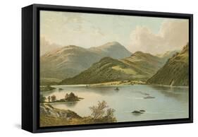 Ullswater-English School-Framed Stretched Canvas