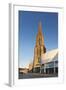 Ulm Minster (Muenster) and Stadthaus Gallery, Ulm, Baden Wurttemberg, Germany, Europe-Markus Lange-Framed Photographic Print