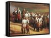 Ulm, October 20, 1805, Austrian General Karl Mack and His Staff Surrendering to Napoleon-Charles Thevenin-Framed Stretched Canvas