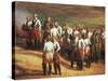 Ulm, October 20, 1805, Austrian General Karl Mack and His Staff Surrendering to Napoleon-Charles Thevenin-Stretched Canvas