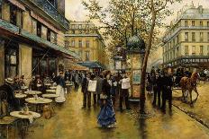 La Place de l'Opera, Paris-Ulpiano Checa Y Sanz-Giclee Print