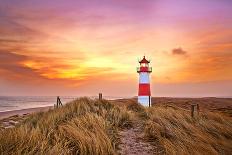 Lighthouse on the Island Sylt, Germany-Ulrich Ladurner-Photographic Print