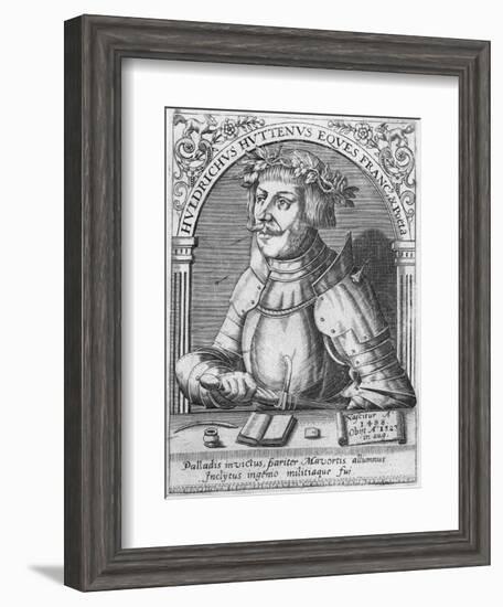 Ulrich Von Hutten-Theodor de Bry-Framed Art Print